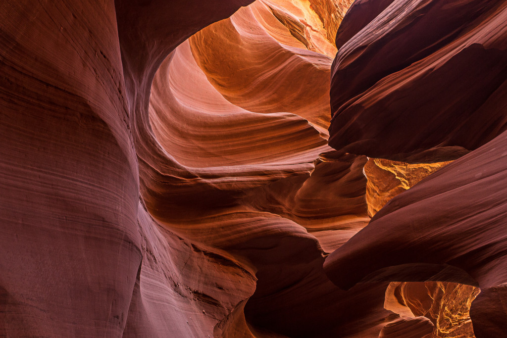 Antelope Canyon, Utah, U.S.A.